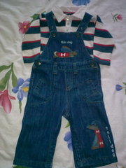 Джинсовый полукомбинезон Wenice