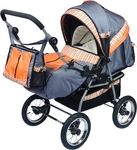 коляска супер-трансформер Deltim Voyager + подарок