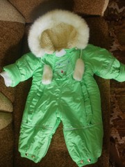 зимний комбинезон б/у в отл. сост.