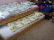 кроватка с полками/двухъярусная детская б/у