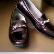 Туфли для девочки ,  кожаные