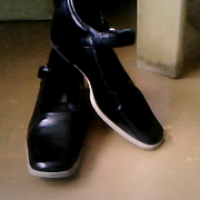 Туфли для девочки,  кожаные