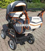 Продаю коляску ADBOR VIVARO (Польша) 2 в 1 в отличном состоянии 