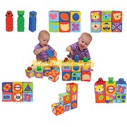 Кубики-сортер Веселая компания Ks Kids