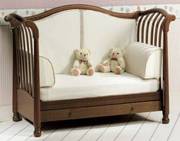 BabyItalia Кроватка - диван SOFIA цв. noce СРОЧНО качалки