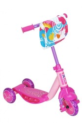 самокат трехколесный MILANO музыкальный, светится при езде