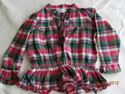 Рубашка к клеточку, фирма Early days. Возраст 1-3 года