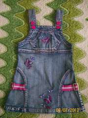 Сарафан джинсовый