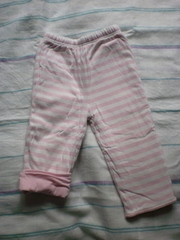 Штанишки для девочки утепленные