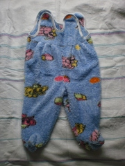 Ползунки теплые,  махровые,  9-12 мес.