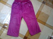 штанишки для девочки12 -18 месяцев микро вильвет