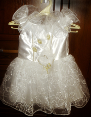 Платье снежинки