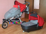 Коляска 2в1 и 3в1 Jane Slalom Pro люлька Capazo Pro чехол -Новинка