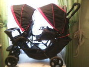 коляска паравозик для погодок