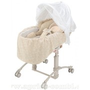 25% скидка на японскую помощницу - колыбелька-стульчик Aprica Shiawase Mini Bed HIDX