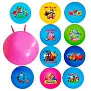 Мяч для фитнеса гири, с рожками, с пупырышками 45см, 55см, 65 см Цвета