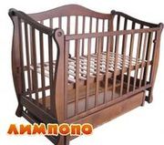 Кроватка Ляля цвет  Орех 