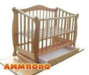 Кроватка из карпатского дерева Baby sleep