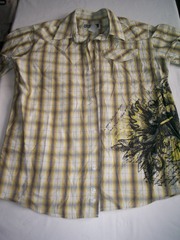 Стильная рубашка на мальчика 10-12 лет.