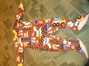 человечек carters флисовый - 12 месяцев. - 20 грн (сын в нем спал)