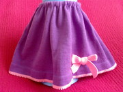 юбочка вязаная с бантиком