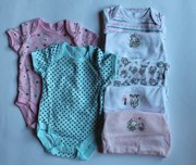 Бодики с зайками набор 7шт.