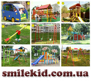 Ігрові дитячі майданчики від виробника, дитячі спортивні комплекси