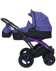 Детская коляска б/у состояние отличное Tako Laret фиолет 2в1