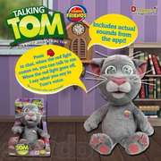 Говорящий кот Том Talking Tom - мягкая игрушка - отличный подарок ребёнку к    Новогодним праздникам !