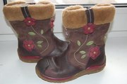 Фирменные весенне/осенние сапожки Clarks (8) 16, 5-17 см по стельке