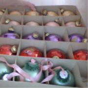 набор елочных игрушек 24 шт.немецкий