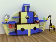 Стенка детская Кораблик
