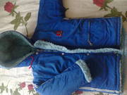 Продам зимний комбинезон на мальчика 3-4 годика 