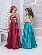 Длинные и короткие детские нарядные платья